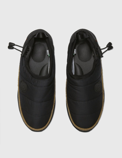 Shop Moncler Genius Suicoke Pepper Loafers In Black