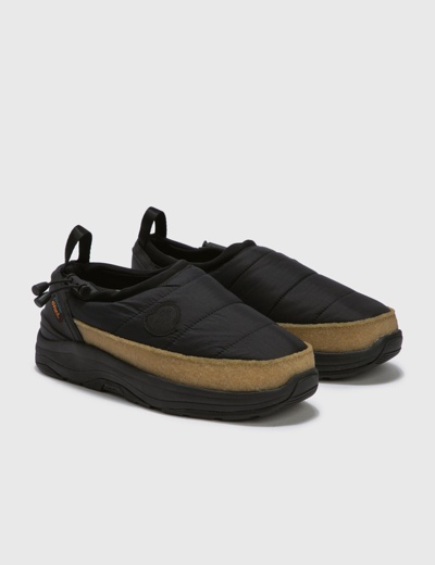 Shop Moncler Genius Suicoke Pepper Loafers In Black