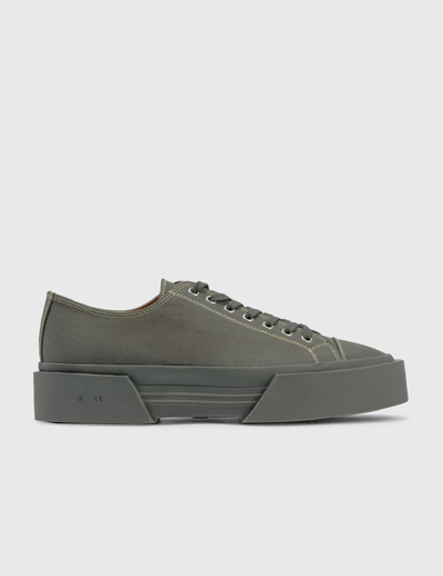 Shop Oamc Gy Plimsoll Sneakers In Grey