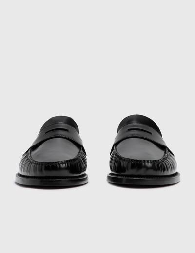 Shop Fear Of God Penny Loafer In Black