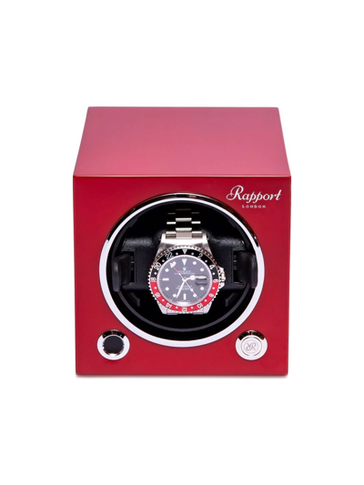 Shop Rapport Evo Single Watch Winder In Red