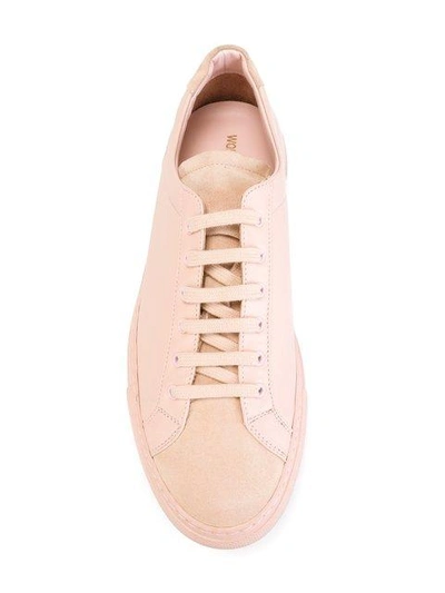 Shop Common Projects Lace-up Sneakers