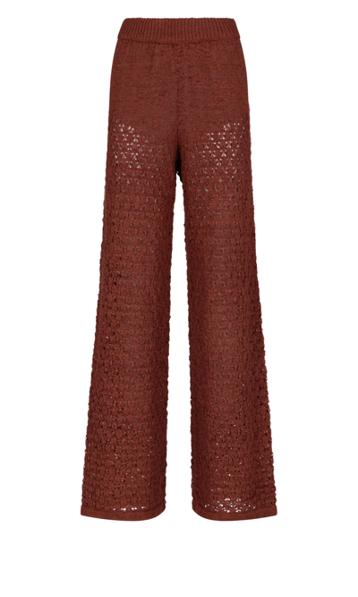 Shop Rotate Birger Christensen 'calla' Crochet Pants