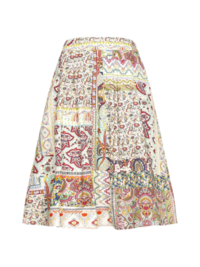 Shop Etro Skirt In Multicolor