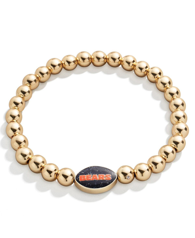 Shop Baublebar Women's Gold Chicago Bears Pisa Bracelet In Gold-tone