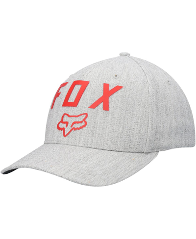 Fox Men's Heathered Gray Number Two 2.0 Flex Hat In Heathered Gray