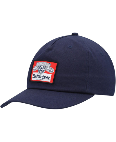 Shop Billabong Men's X Budweiser Navy Insignia Snapback Hat