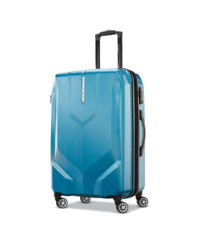 Shop Samsonite Opto Pc 2 24" Medium Check-in Spinner In Deep Turquoise