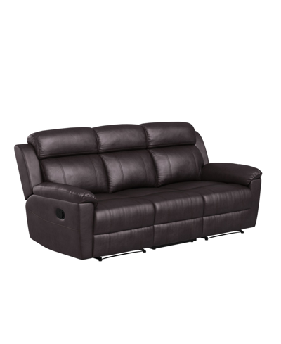 Shop Lifestyle Solutions Relax A Lounger Ella Manual Reclining Sofa In Java