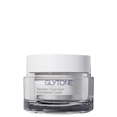 Shop Glytone Age-defying Peptide+ Overnight Restorative Cream 1.7 Fl. oz