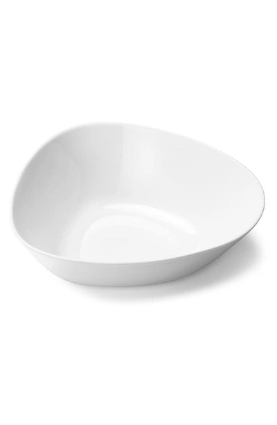 Shop Georg Jensen Sky Porcelain Serving Bowl In White