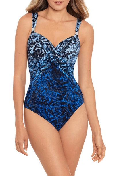 Shop Miraclesuitr Boa Blues Peregrina One-piece Swimsuit