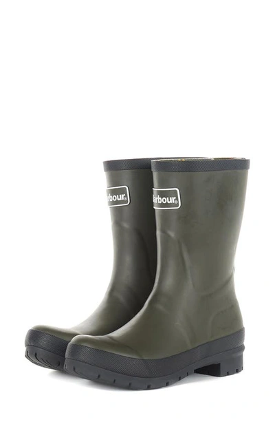 Barbour Banbury Wellington Boots In Olive