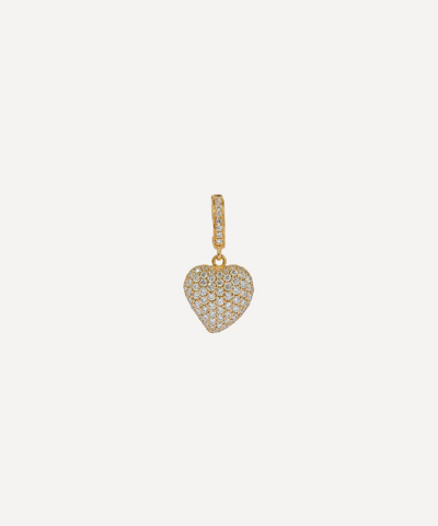 Shop Annoushka 18ct Gold Mythology Vintage Diamond Heart Charm