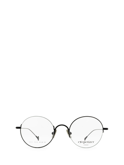 Eyepetizer Tondo Black Glasses In Black