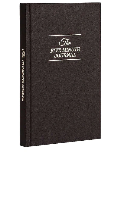 Shop Intelligent Change The Five Minute Journal In Bold Black