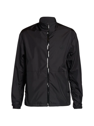 Shop Moncler Men's Gennai Mockneck Jacket In Black