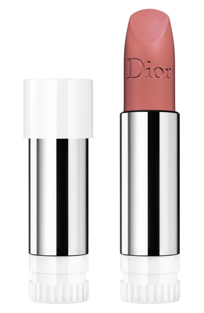 Shop Dior Lipstick Refill In 100 Nude Look / Matte