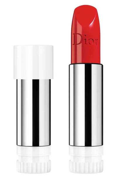 Shop Dior Lipstick Refill In 080 Red Smile / Satin