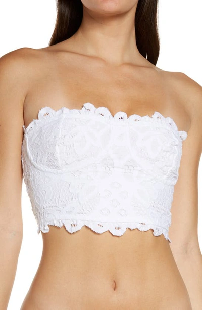 Shop Free People Intimately Fp Adella Corset Bralette In White