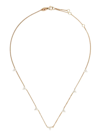 Shop Roberto Coin 18kt Yellow Gold Love By The Yard Diamond Necklace