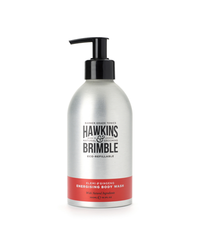 Shop Hawkins & Brimble Hawkins And Brimble Body Wash Eco-refillable, 10.1 Fl oz In Silver