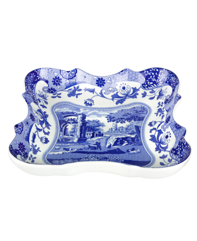 Spode Blue Italian 14in Devonia Tray