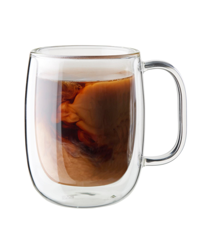 Shop J.a. Henckels Zwilling Sorrento Plus Double Wall Coffee Mug In Clear