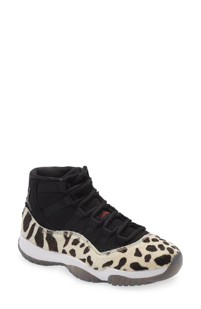 Shop Jordan Air  11 Retro Mid Sneaker In Black/ Gym Red/ Sail/ White
