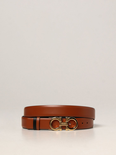 Shop Ferragamo Belt Belt Women Salvatore  In Leather