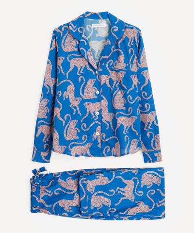 Shop Desmond & Dempsey Women's Chango Print Long Pyjama Set