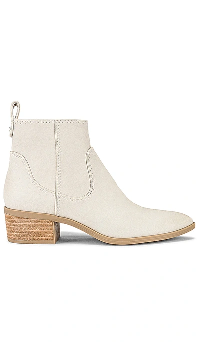 Shop Dolce Vita Able Boot In Ivory Nubuck