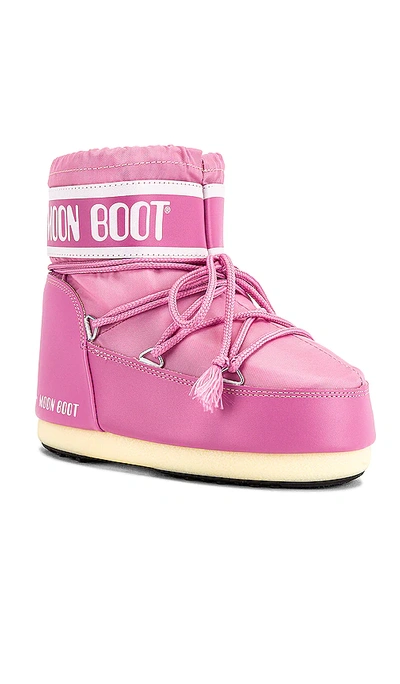 Shop Moon Boot Classic Low 2 Bootie In Pink