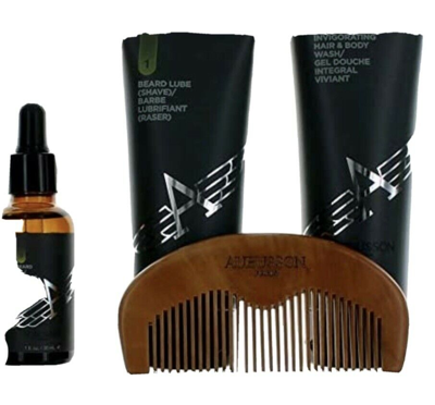 Shop Aubusson Grooming Advanced Beard Kit System /  Set (m) In N/a