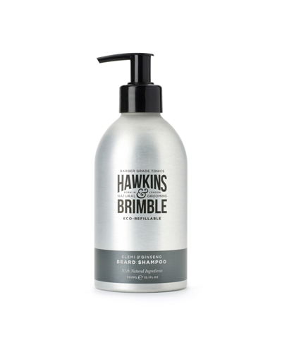 Shop Hawkins & Brimble Hawkins Brimble Beard Shampoo Eco-refillable, 10.1 Fl oz In Silver
