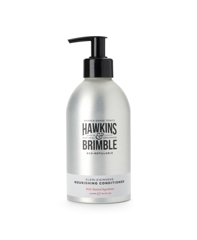 Shop Hawkins & Brimble Hawkins And Brimble Nourishing Conditioner Eco-refillable, 10.1 Fl oz In Silver