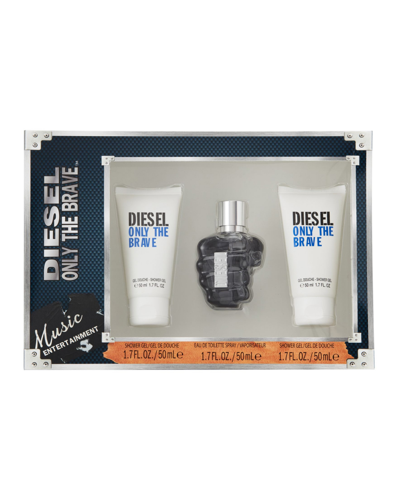Shop Diesel Men's 3-pc. Only The Brave Eau De Toilette Gift Set