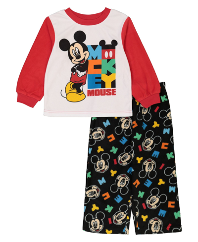 Shop Mickey Mouse Toddler Boys  Pajamas, 2 Piece Set In Assorted