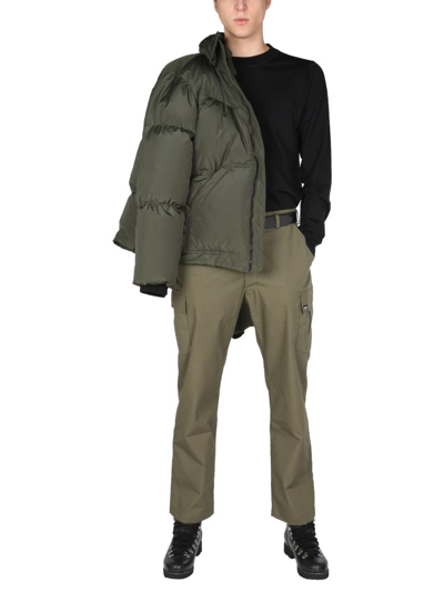 Shop Apc A.p.c. Men's Green Other Materials Outerwear Jacket