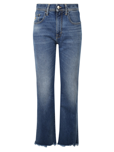 Shop Jacob Cohen Denim Jeans In Blue