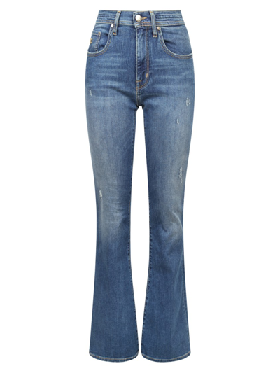 Shop Jacob Cohen Flare Fit Jeans In Blue