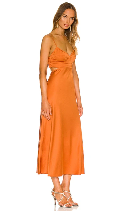 Shop A.l.c Blakely Dress In Orange