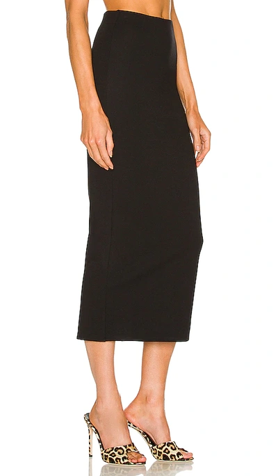 Michael Costello X Revolve Amira Midi Skirt In 黑色