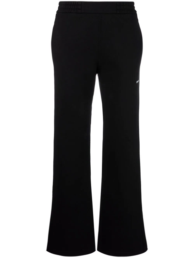 Shop Off-white Diag Tapered Track Pants In Schwarz