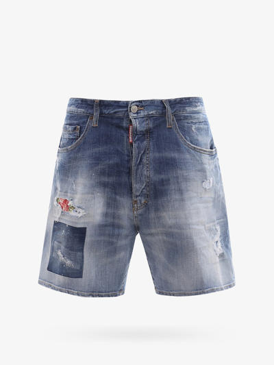 Shop Dsquared2 Boxer Short In Blue