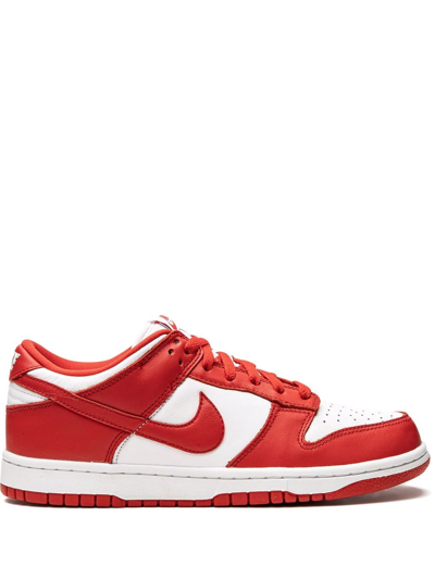 Shop Nike Dunk Low Retro Sp "st. John's" Sneakers In Red