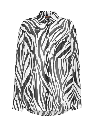 Shop Andamane The  Shirt In Zebra