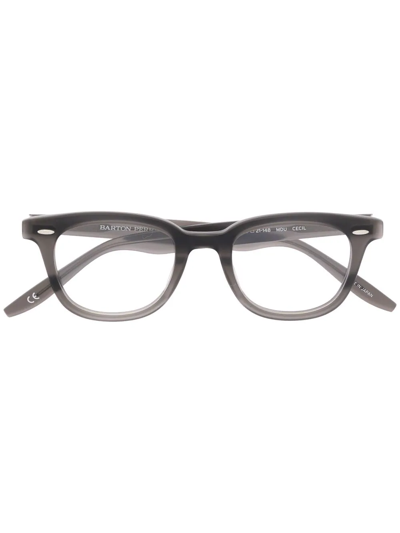 Shop Barton Perreira Square-frame Glasses In Brown