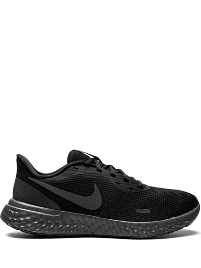 Nike Revolution 5 Low-top Sneakers In Black/anthracite | ModeSens