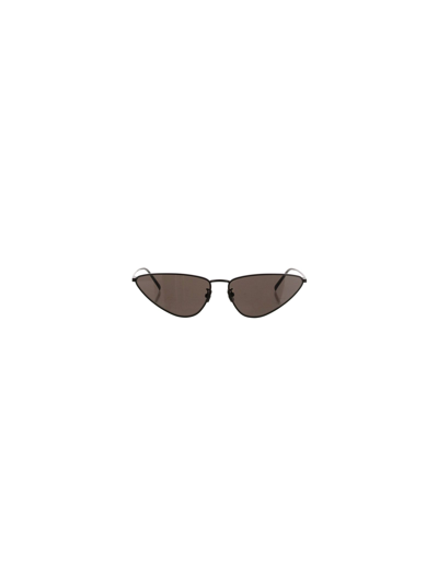 Shop Saint Laurent Women's Black Other Materials Sunglasses